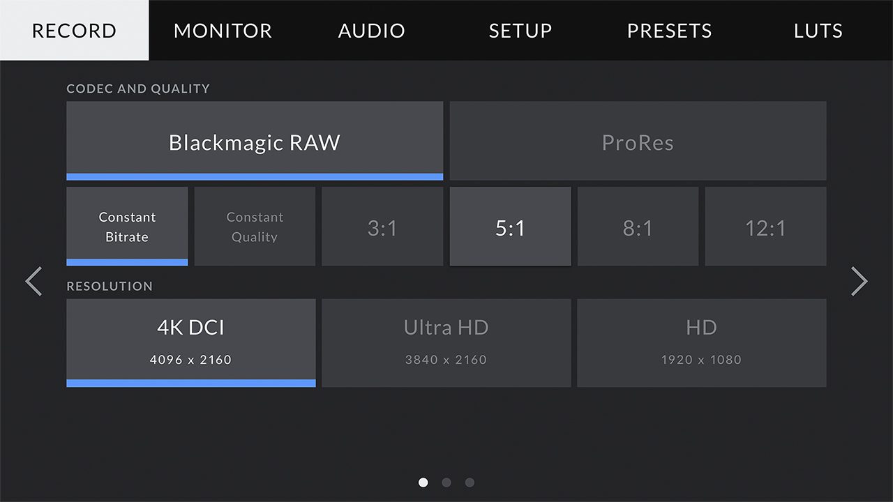 blackmagic raw digital production