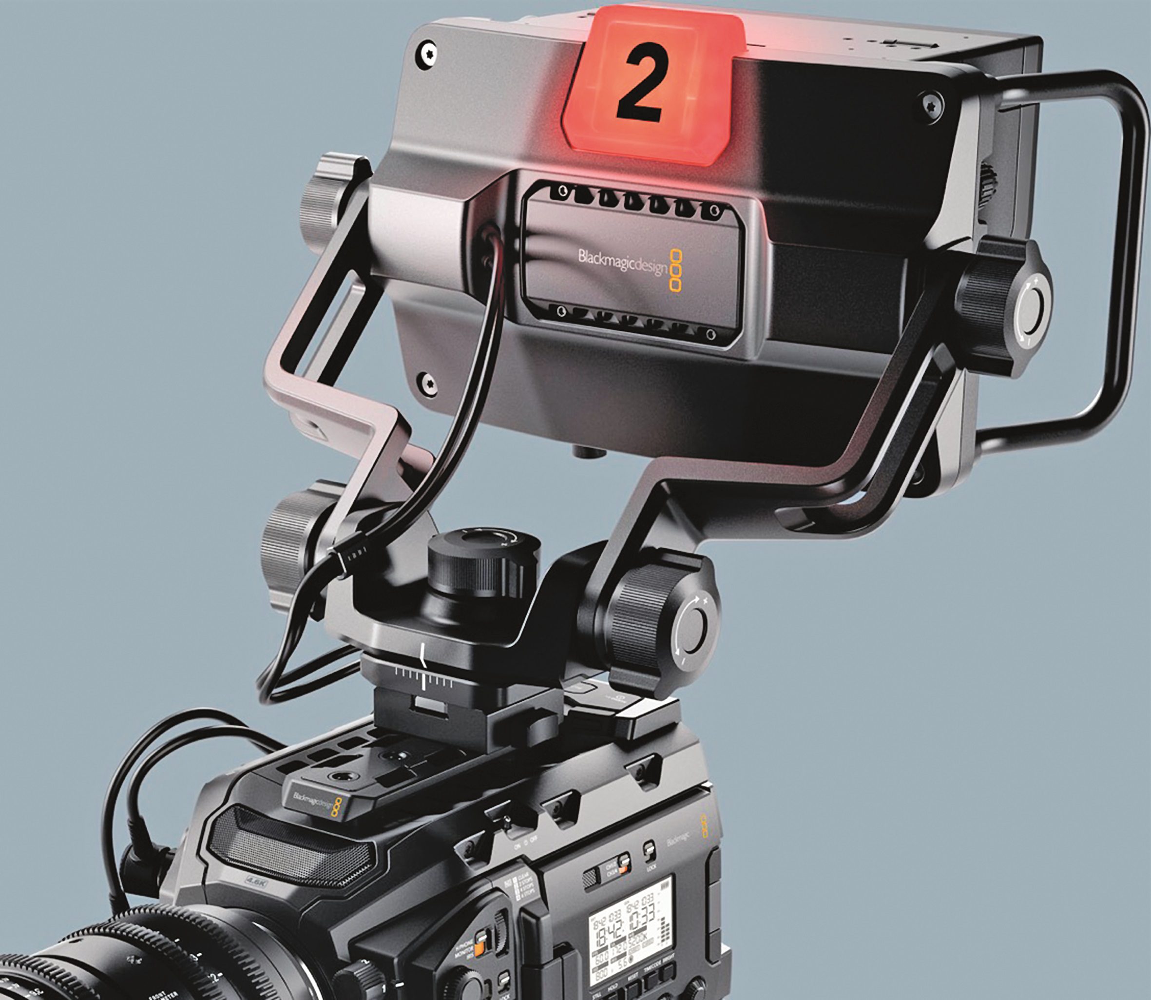 99 digital production In Kürze soll dieser neue Monitor die Ursa Mini noch zur vollwertigen Studiokamera aufwerten.