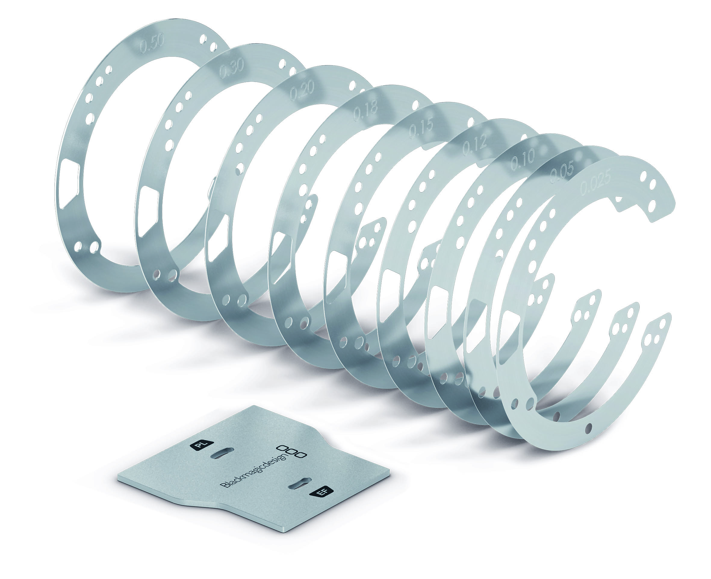 ursaminiproshimkit digital production Die Unterlegsätze (Shims) des Herstellers sind für alle Objektivfassungen geeignet.