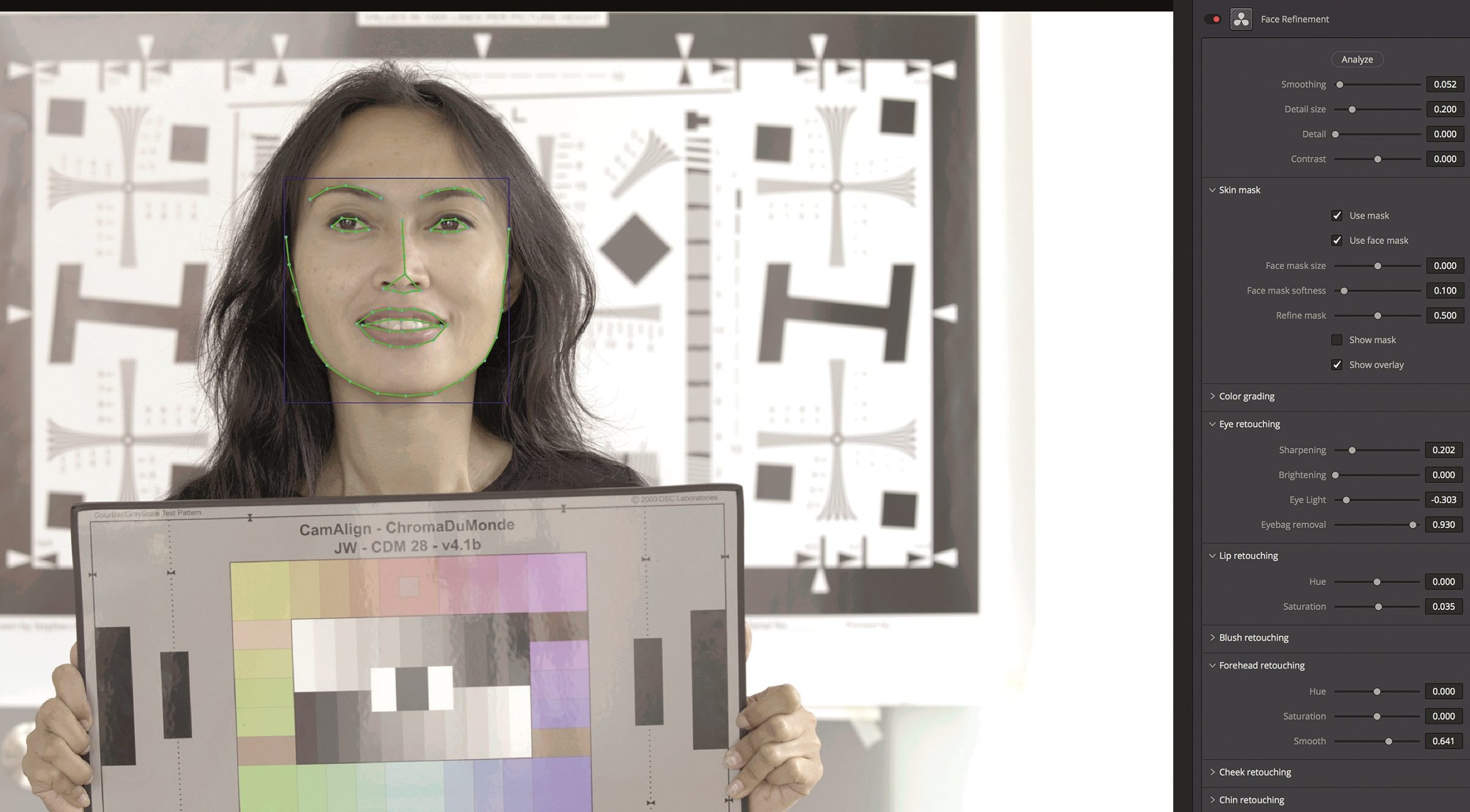 facerefinement digital production Face Refinement ortet Gesichtszüge vollautomatisch.