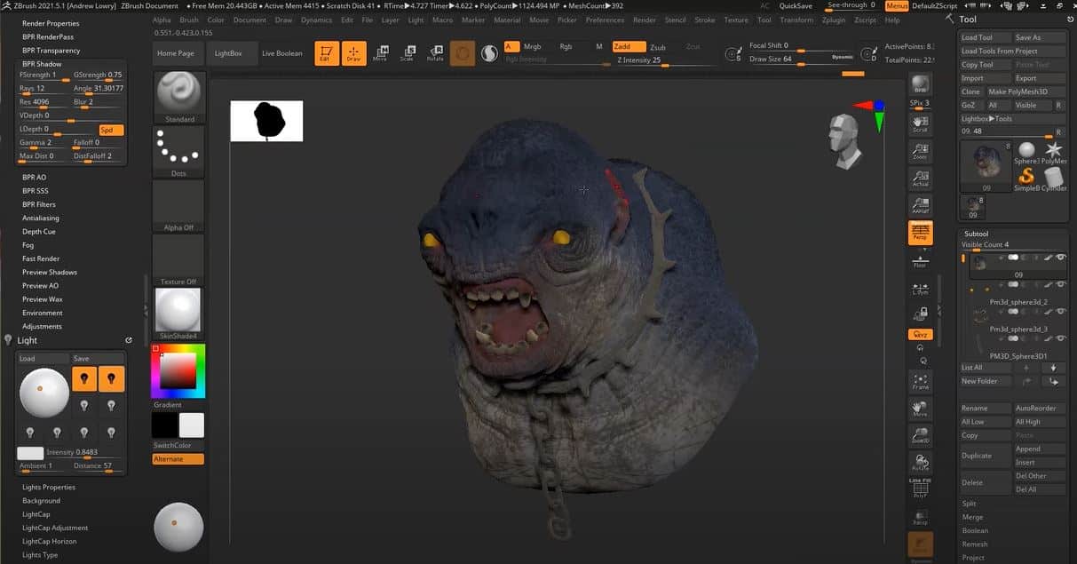 sieben zbrushtutorialchannels002 digital production