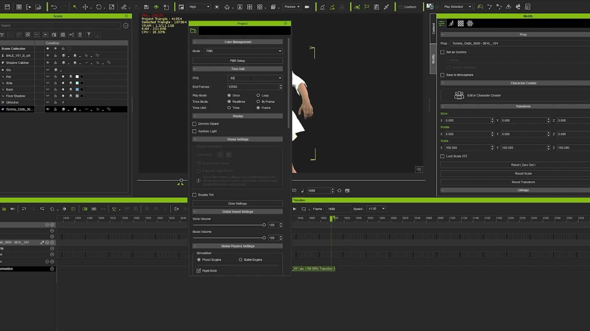 frame rate digital production