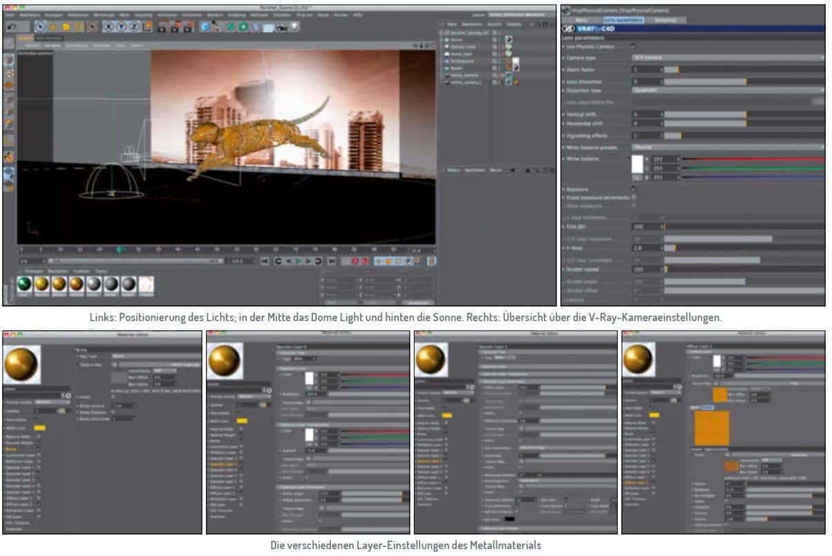 steampunk panther002 digital production